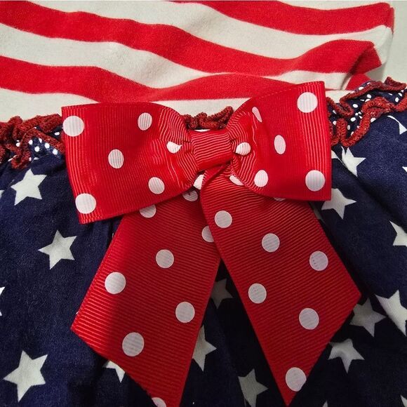 Bonnie Jean July 4th Girl Dress Size 6 - Picture 4 of 8